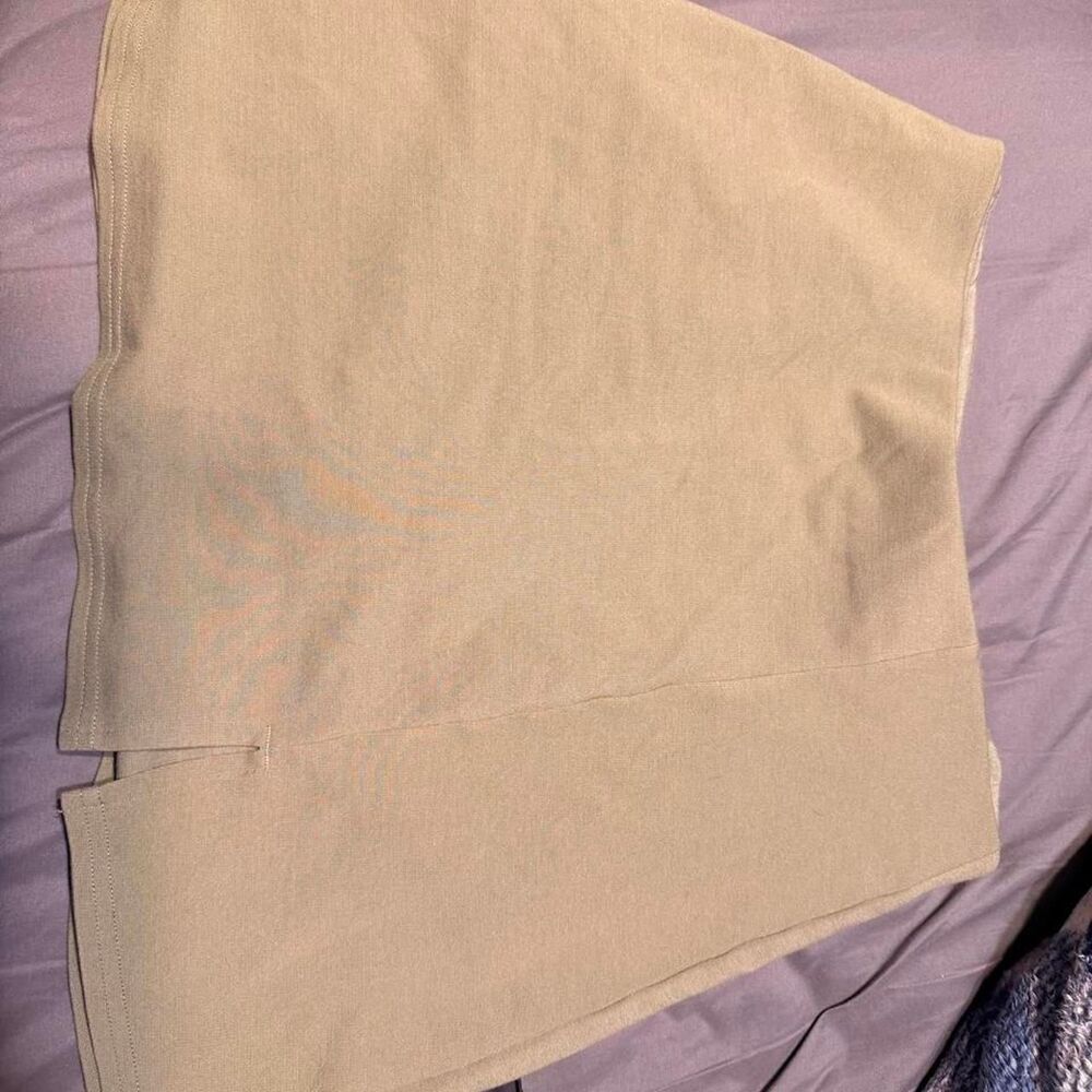 American-eagle Women's Tan and Cream Skirt